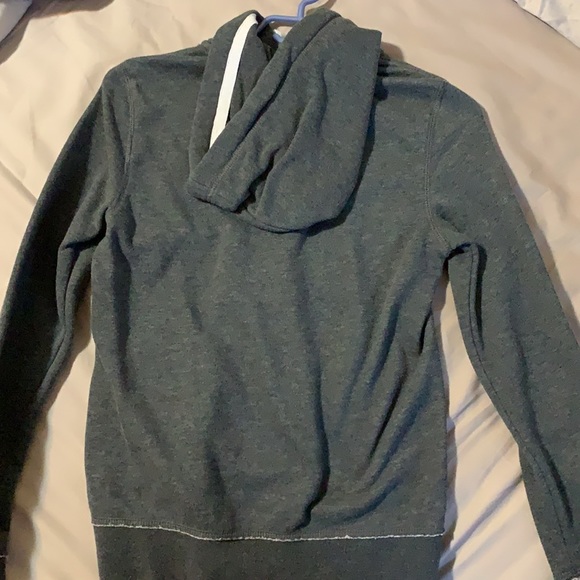 Grey AERO zip-up hoodie - Picture 2 of 3